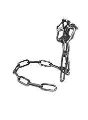 Подставка под бутылку в виде цепи стального цвета (003181)