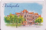 Магнит картон Библиотека научная (Хабаровск) (МК/128/004)