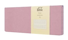 Планинг недат. 56л "Joy Book" розовая вуаль, настольный, иск.кожа, 7Б, тв.переплет, скругл.углы, тонир.блок, евроспираль, инд.уп