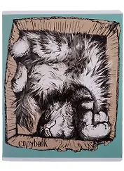 Тетрадь в клетку Феникс+, "Жизнь котов", 48 листов, в ассортименте