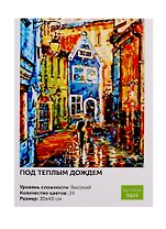 Картина по номерам Art idea Под теплым дождем 30*40см24цв N025