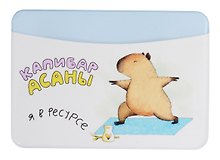 Чехол для карточек горизонтальный Капибара Я в ресурсе