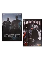 Комплект Комикс Injustice Боги среди нас Год первый Кн.2 / Бэтмен Харли Квинн (Тэйлор)