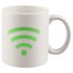 Кружкка-хамелеон белая Значок WI-FI(керамика)(330 мл) - 0