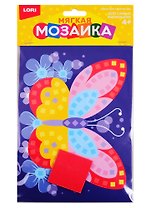 Мягкая мозаика. LORI Малый наборабор Яркая бабочка