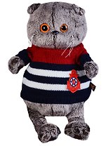 Мягкая игрушка Басик в морском свитере (25 см) (Ks25-069)