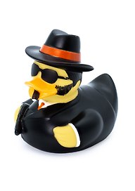 Игрушка уточка «Аль Капоне», FUNNY DUCKS