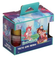 Centrum, Набор теста для лепки Enchantimals 4 цвета*80гр, цвета ассорти