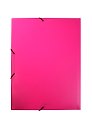 Папка на резинках А4 "Neon" 3 клапана, пластик, ассорти, Erich Krause