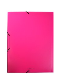 Папка на резинке «Neon» А4, пластик, 3 клапана, в ассортименте, Erich Krause