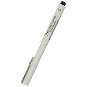 Ручка капиллярная Faber-Castell, Ecco Pigment, черная 0,8 мм