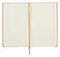 Книга для записей А5 96л тчк. "Joy Book. Крем-брюле" иск.кожа, тонир.блок, скругл.углы, ляссе, резинка, карман на задн.форзаце - 1