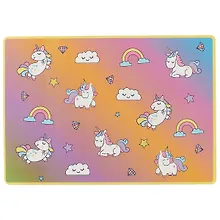 Покрытие для рисования и лепки «Unicorn pattern» А4