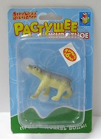Растущее животное Дикие животные (Т53574) (8 вид.) (блистер)