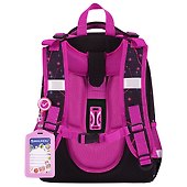 Ранец «Pink lava» с брелоком, 1–4 класс, 2 отделения, 38×29×16 см, ЭВА, Brauberg - 2