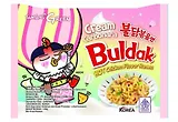 Лапша Samyang BULDAK со вкусом крем-карбонары Hot chicken ramen Creamy Carbonara, пачка, 140г
