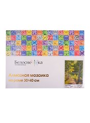 Алмазная мозаика на подрамнике ТМ Белоснежка Подмосковье 263-ST-S