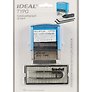 Самонаборный штамп IDEAL 4912, синяя подушка