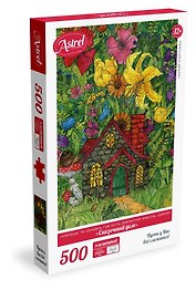 Пазл ORIGAMI/Оригами Астрель 500 эл. Сказочный дом.05603