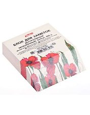 Блок для записей «Red on White», 90х110 мм, Hatber