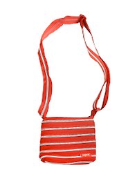 Мини-сумочка с ремнем Zipit Mini Shoulder Bag, красный и серебряная молния (ZAZ-148--S-148-O) (20х19)