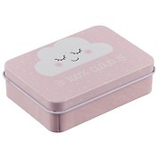 Шкатулка 100% cloud (9*7*3см) (металл)