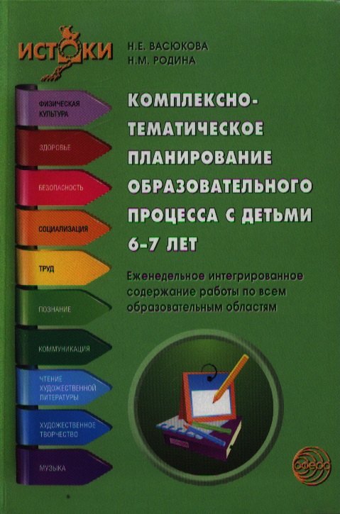 

Комплексно тематическое планирование образ. процесса с детьми 6-7 л. (Истоки) Васюкова