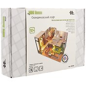 Интерьерный конструктор для творчества Румбокс Hongda MiniHouse Скандинавский Лофт M030