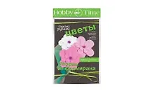 Набор для творчества, HOBBY TIME, Творим из фоамирана Букет своими руками Пионы