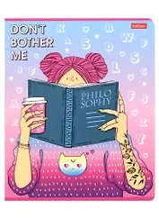 Тетрадь в линейку Hatber, "Деffчонки", 48 листов, в ассортименте