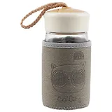 Бутылка в чехле Cool Cat (стекло) (300мл)