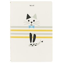 Тетрадь общая «The cat», 40 листов в линейку, А5, в ассортименте - AnAn