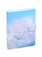 Книга для записей «Небо Beautiful Sky», А5, 128 листов, с магнитной застежкой