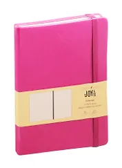 Книга для записей А5 96л тчк. "JOY BOOK. Розовая орхидея" 7БЦ, иск.кожа, тонир.офсет, скругл.углы, ляссе