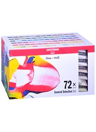 Краски акриловые Amsterdam "Standart" 72цв 20мл, к/к, Royal Talens