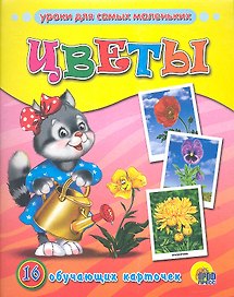 ОБУЧАЮЩИЕ КАРТОЧКИ. ЦВЕТЫ