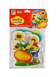 Игровой набор Мягкие пазлы Baby Puzzle Сказки Репка (VT1106-34) (2+)