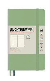 Записная книжка «Classic» А6, 61 листов в точку, шалфей, Leuchtturm1917