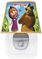 Светильник настенный 07Вт Е14 ММ-005-02, Маша и Медведь