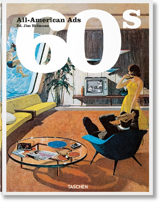 Обложка книги «All-american Ads of the 60s»