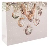 Пакет А3+ 50*40*15 "Украшения" Новый год, бум.ламинат