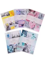 Тетрадь в клетку Hatber, Beautiful colour, 96 листов, в ассортименте