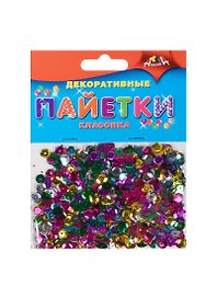 Материалы для творчества Декоративные пайетки Классика (С2897-01) (3+) (упаковка)