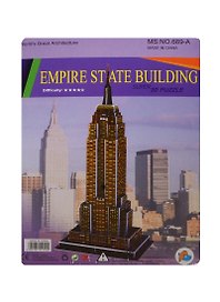 Пазл 3D Empire State Building (689-А) (11052503) (3+) (упаковка)