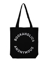 Сумка-шоппер Bookaholics черная (1136852)