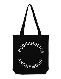 Сумка-шоппер Bookaholics черная (1136852)