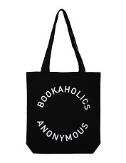 Сумка-шоппер Bookaholics черная (1136852)