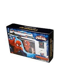 Набор канцелярский "Spider-man" (запис.книжка А6-, ручка авт., карандаш ч/г с ластиком), подар.упак., Disney