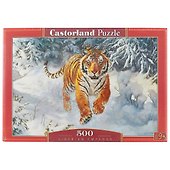 Пазл Castorland 500 эл. 47*33см. Амурский тигр B-52400 - 0