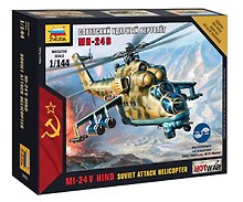 Сборная модель «Советский ударный вертолет МИ-24В», ZVEZDA (7403)